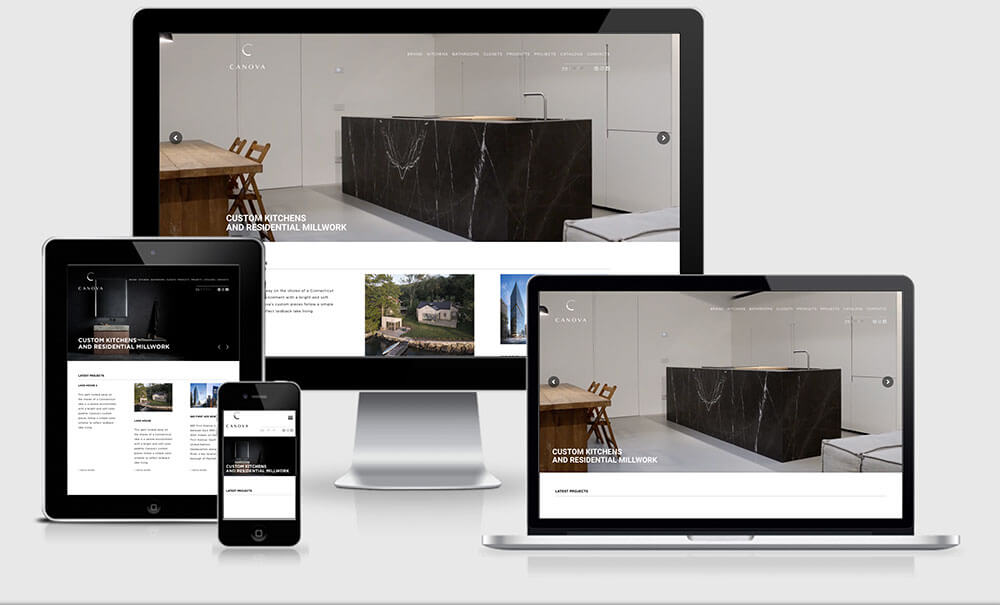 Creazione sito web per studio di Designer e progettazione a New York e Miami